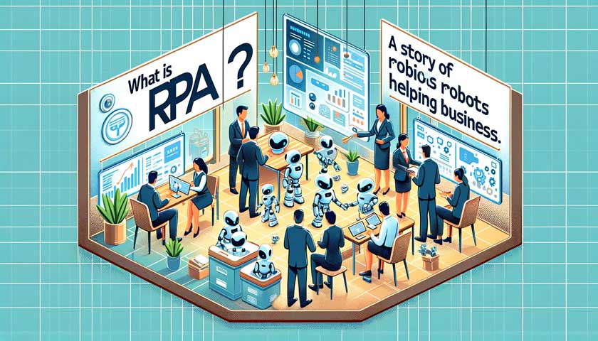 RPAって何？ビジネスを助けるロボットの話