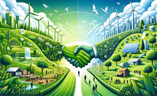 持続可能な未来への共同歩み
