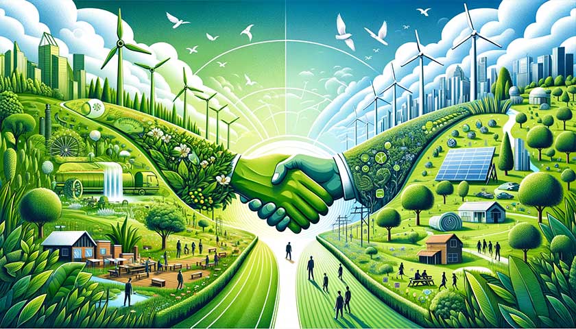 持続可能な未来への共同歩み