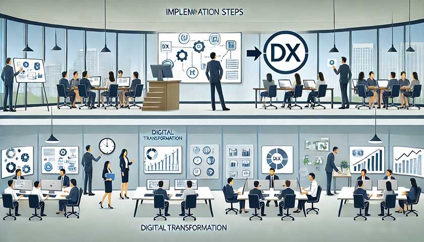 DXプロジェクトの実装手順