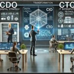 デジタルトランスフォーメーションにおける重要なポジション、CDO、CIO、CTOの役割解説