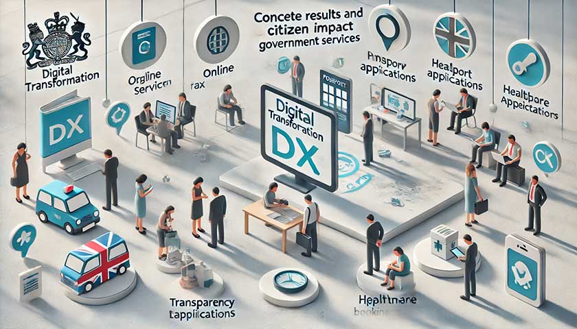 英国政府のDX戦略が実現した驚きの成果！市民の生活はこう変わった