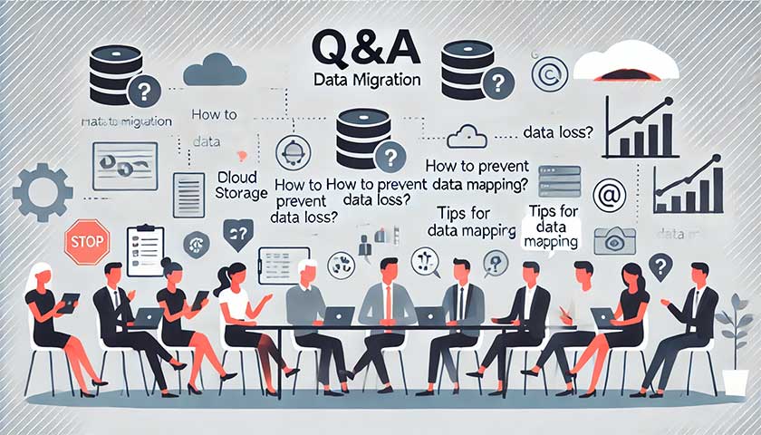 データ移行時のよくある失敗と対策に関する「よくあり質問」