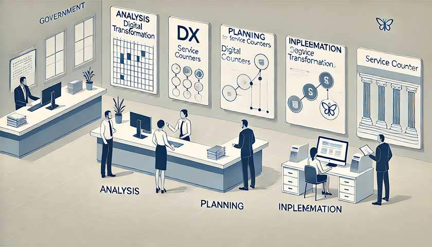 自治体窓口DX成功の決め手となる3ステップ実践ガイド