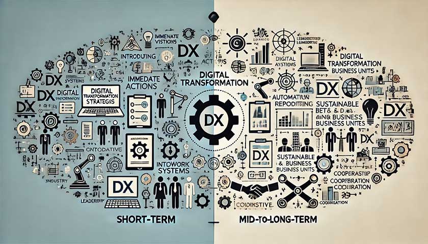 DX推進で成功を掴むための具体的なステップと将来戦略