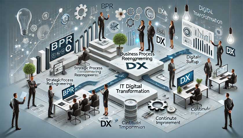 BPRとDXを進めるための具体的なポイント