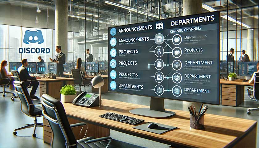 Discordでの社内チャンネルの設定と管理