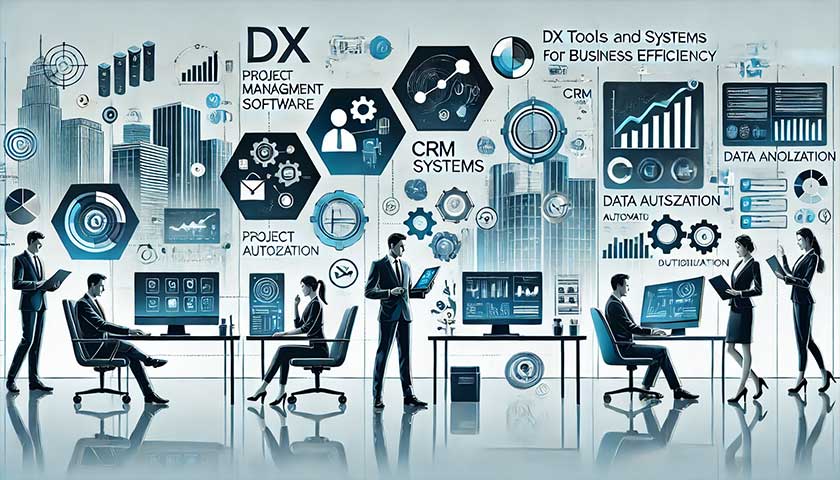 DX推進に必要なツールとシステムの活用法