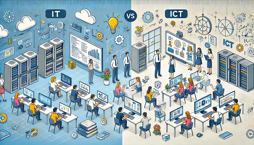 ICTとITの違いは何か？