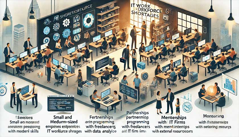 中小企業が直面する人材不足とその解決策