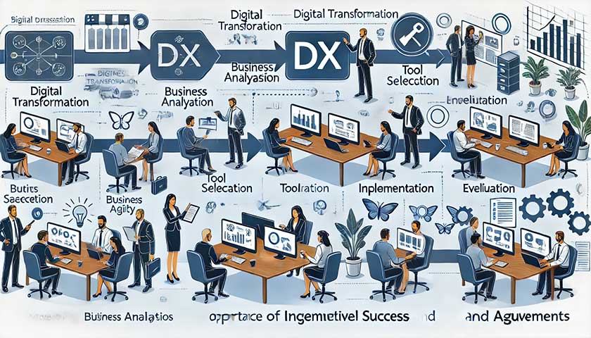 中小企業におけるDXの進め方と成功のポイントは？