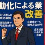 ビジネス自動化で業務プロセスを効率化、時間短縮へ