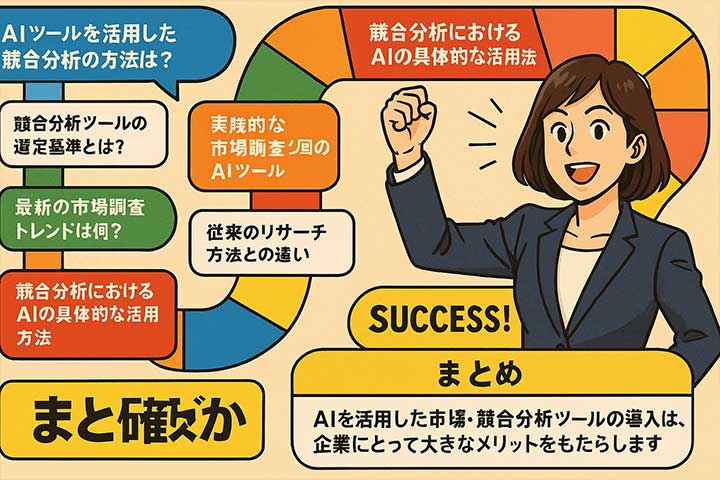 競合分析におけるAIの具体的な活用方法