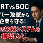 CSIRT構築・導入のポイント：SOCとの違い、役割、支援サービスを解説