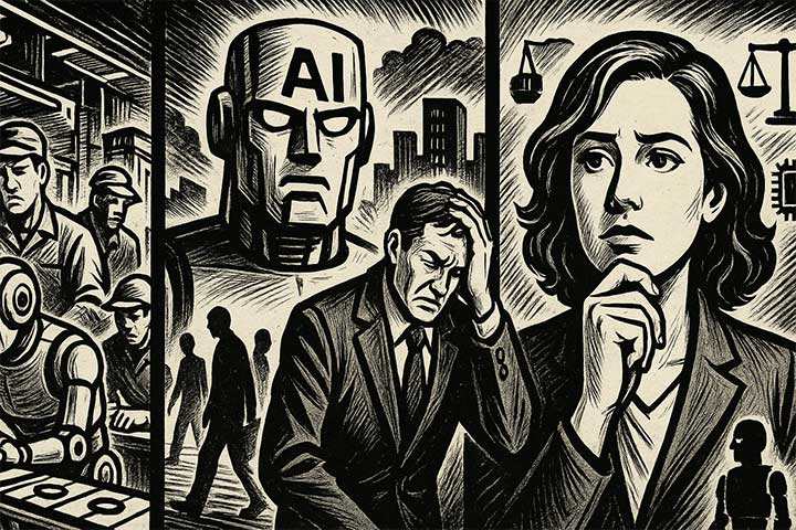 社会におけるAIの影響：課題と解決策