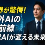 海外AIイノベーション: 最新トレンドと技術の可能性