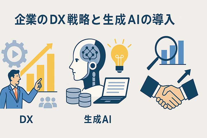 企業のDX戦略と生成AIの導入