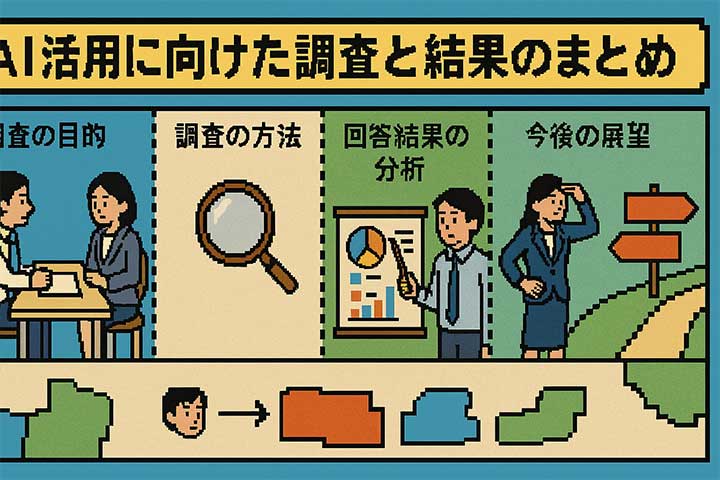 AI活用に向けた調査と結果のまとめ