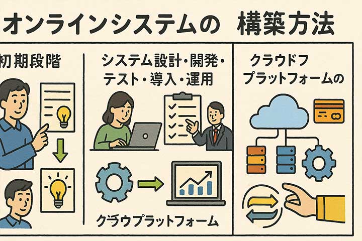 オンラインシステムの構築方法