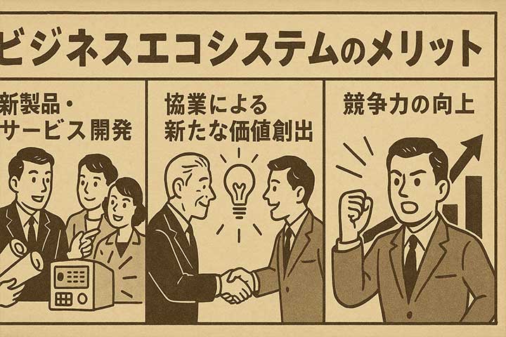 ビジネスエコシステムのメリット