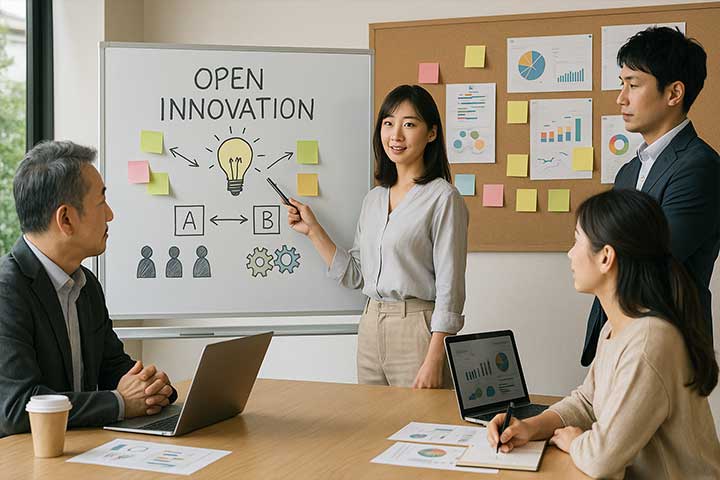 オープンイノベーション: 成功事例、課題、事業創出支援のポイントに関しての「よくある質問」
