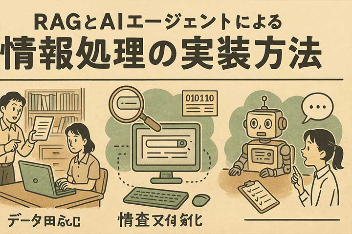 RAGとAIエージェントによる情報処理の実装方法