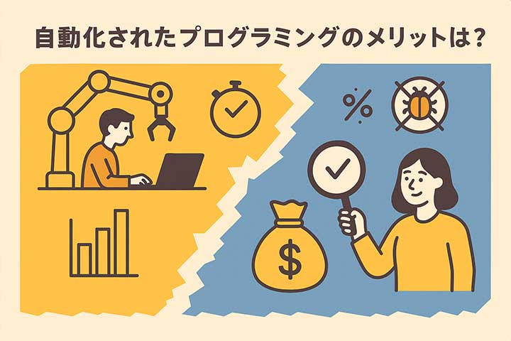 自動化されたプログラミングのメリットは?