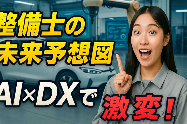 自動車整備業DX：AIとITで変わる現場、効率化と未来へ | はじめてのAI
