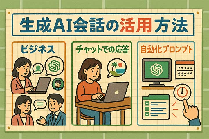 生成AI会話の活用方法