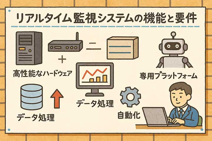 リアルタイム監視システムの機能と要件