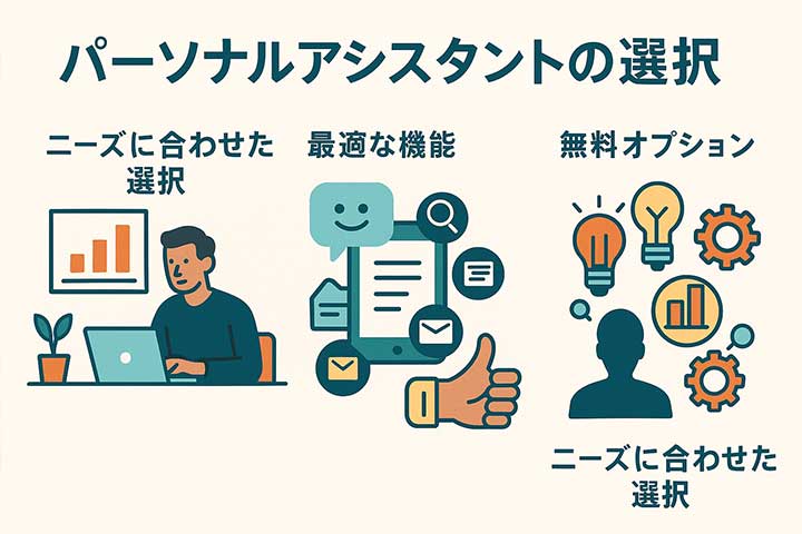 パーソナルアシスタントの選択