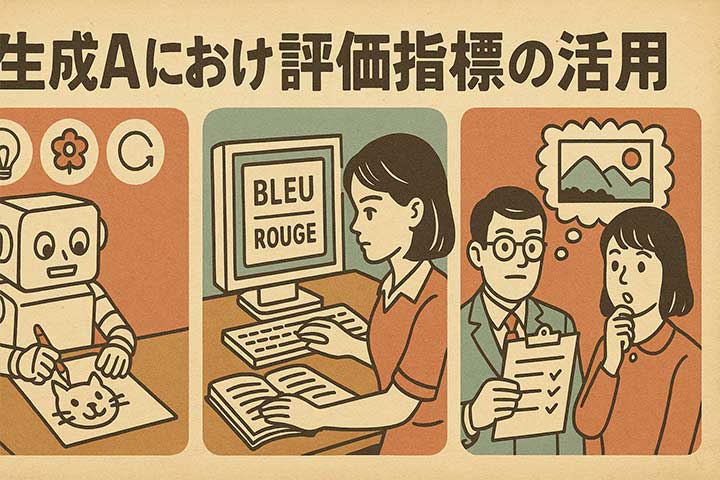 生成AIにおける評価指標の活用