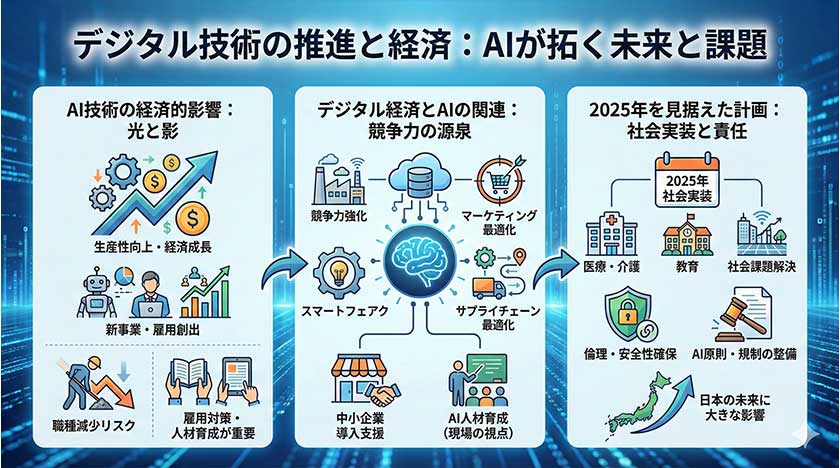 デジタル技術の推進と経済