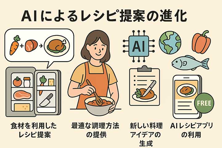 AIによるレシピ提案の進化