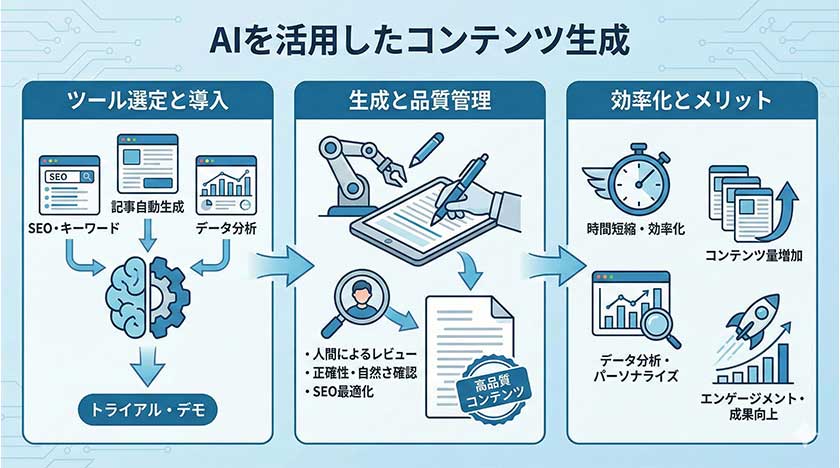 AIを活用したコンテンツ生成