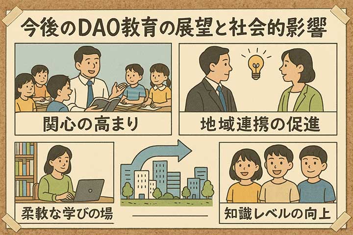 今後のDAO教育の展望と社会的影響