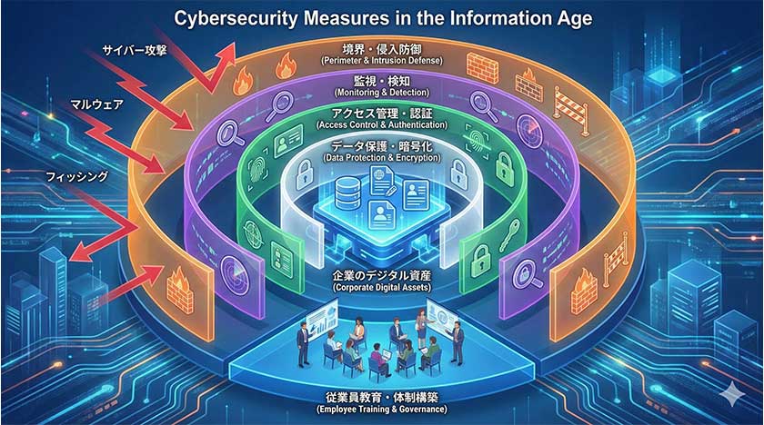 情報化時代におけるセキュリティ対策