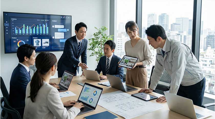 生成AI活用!企業ビジネス導入事例選:業界別・制作ポイントに関しての「よくある質問」