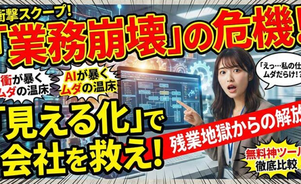 業務可視化ツール10選: 比較, メリット, 機能, 業務フローを解説
