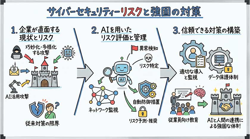 サイバーセキュリティリスクとその対策