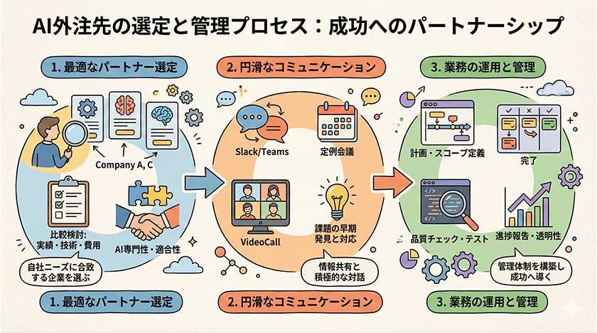外注先の選定と管理