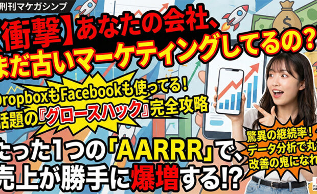 グロースハックとは?事例・方法の解説|事業を急成長させる方法