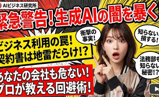 生成AIのビジネス利用: 契約書の法的リスクとコンプライアンス要件を解説