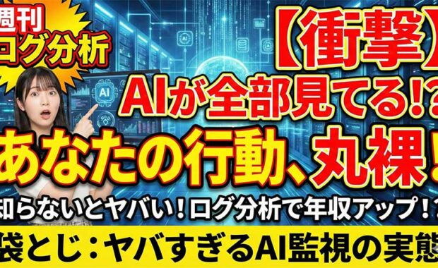 AIによるログ分析：システム監視、異常検知、効率化と活用方法