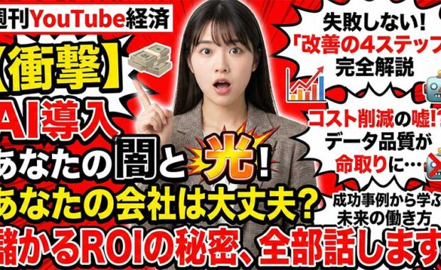 AI導入のROI改善：効果を最大化する投資と成果の測定・評価ポイント解説