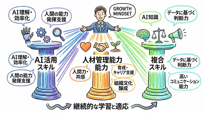 必要なスキルと能力