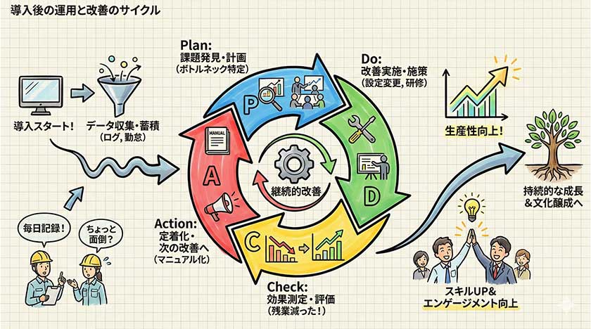 テレワーク業務の可視化とは
