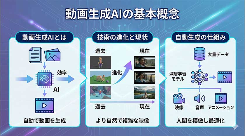 動画生成AIの基本概念