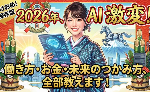 2026年: 生成AIトレンド、企業と日本の未来、仕事への注目と加速