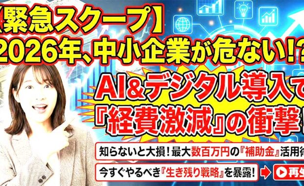 2026年最新版！AI導入で経費申請が激変し経営が効率化する理由